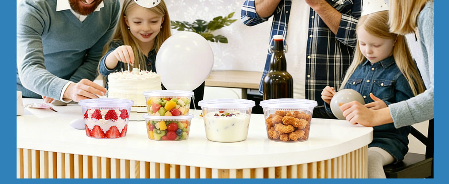 deli containers with lids