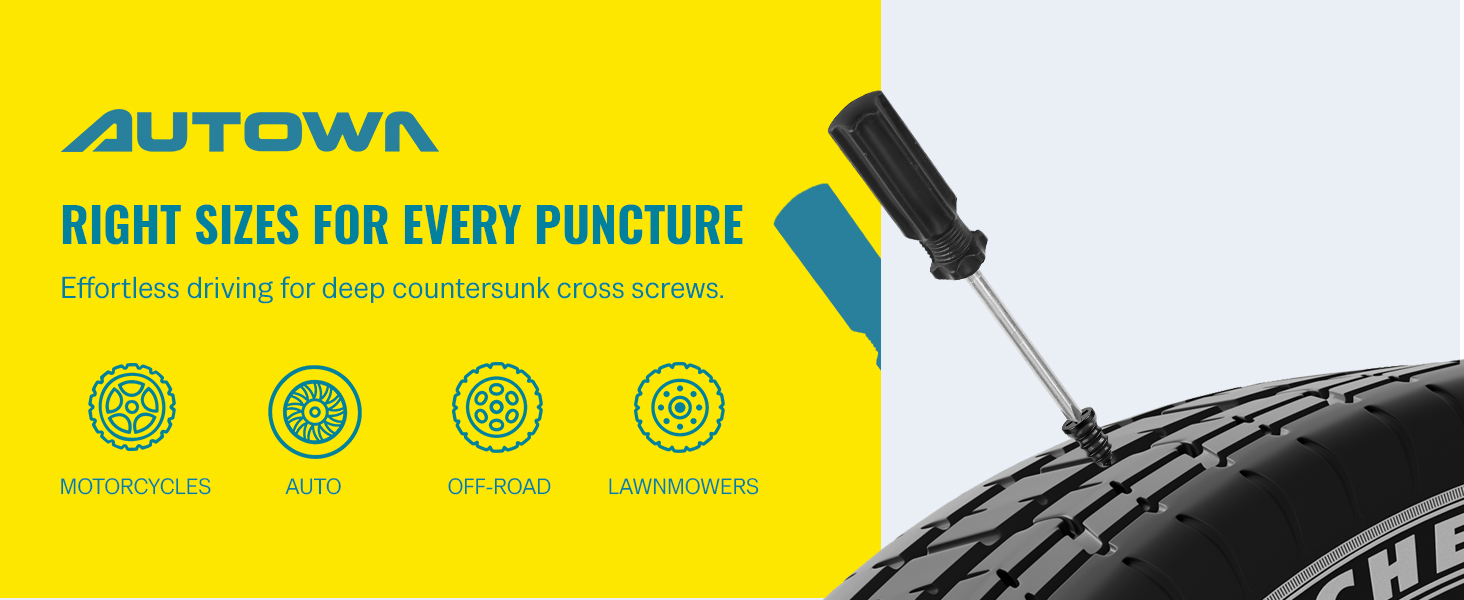 Tire Plug Kit Screw Type