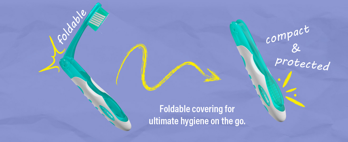 Folding Toothbrush & Toothpaste