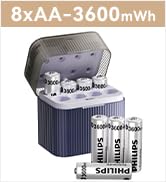 Philips Rechargeable Lithium Batteries
