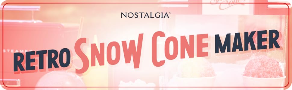 Retro Snow Cone Maker