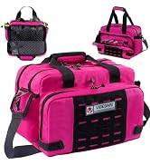 VIGEGARI Pistol Shooting Bag - Tactical Handgun Case, Ammo, Gun Carrying Case