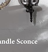 Cast Iron Wall Candle Sconces