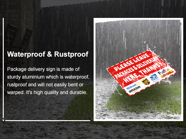 Waterproof & Rustproof
