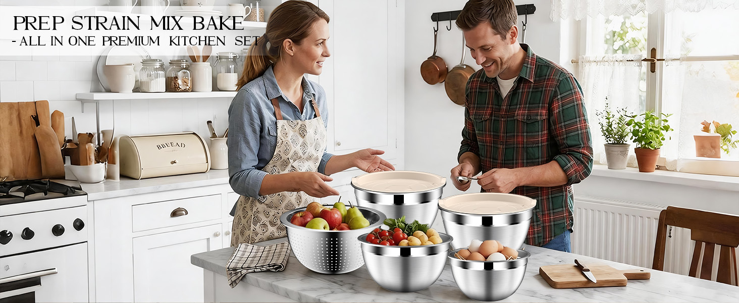 stainless steel bowls