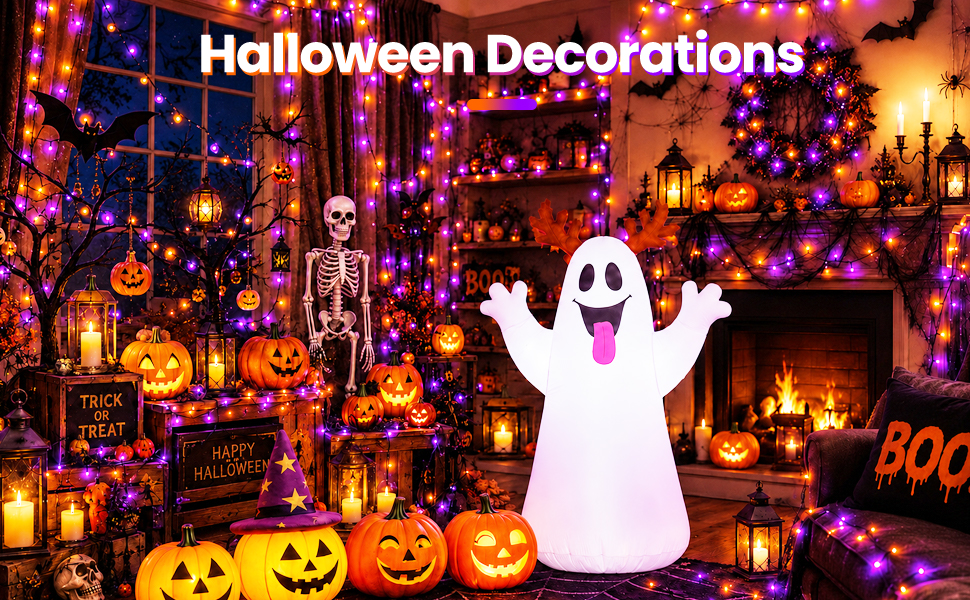 Purple Halloween Lights
