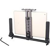 NICEYRIG Tablet Tripod Mount Handheld Video Holder Kit for iPad Mini 7.9/ Air 10.5 10.9/ Pro 11 1...