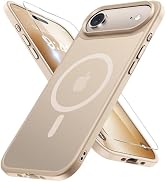 Miracase Magnetic for iPhone Air Case 2025(Compatible with MagSafe) with Screen Protector, Transl...