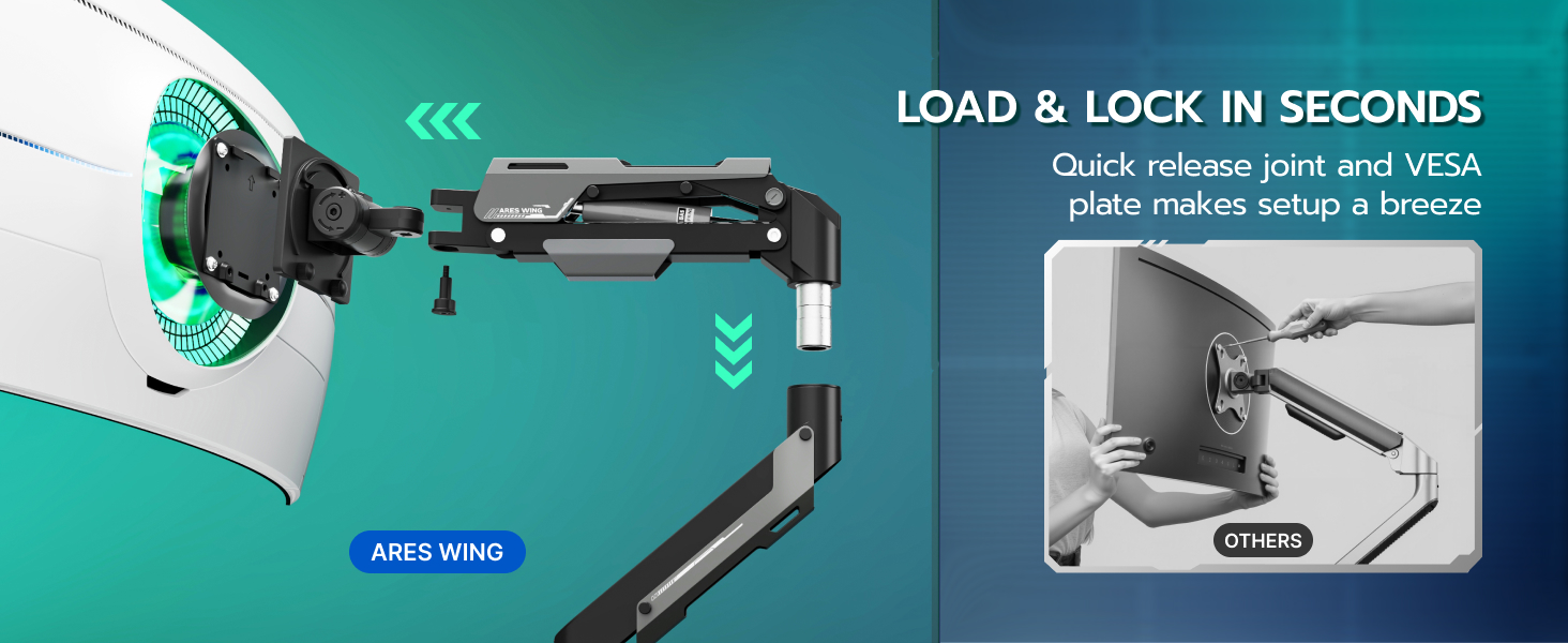 Monitor arm