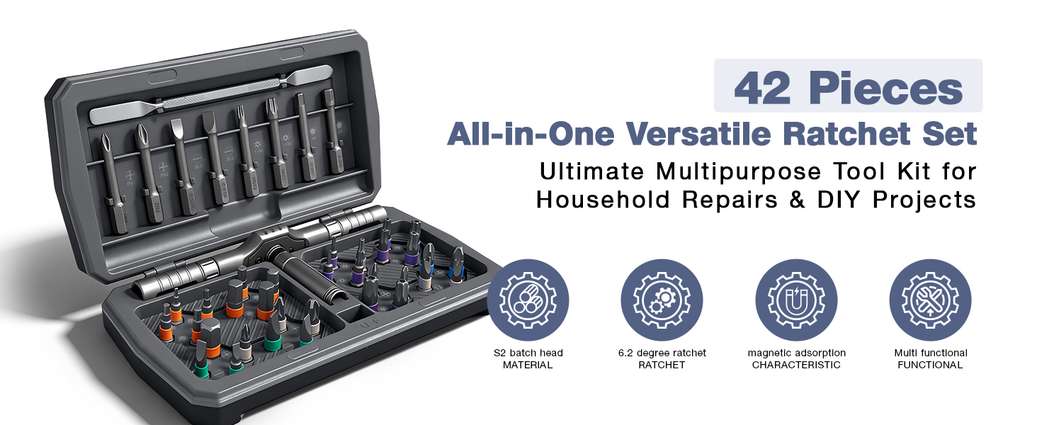 24 in 1 magnetic screwdriver set