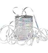 Laviria 600 Yards Curling Ribbon, Balloon String Roll Ribbon and Bows for Gift Wrapping Birthday ...