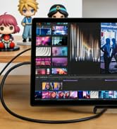 portable monitor for ps5 tablet monitor touchscreen display mini touch screen monitor