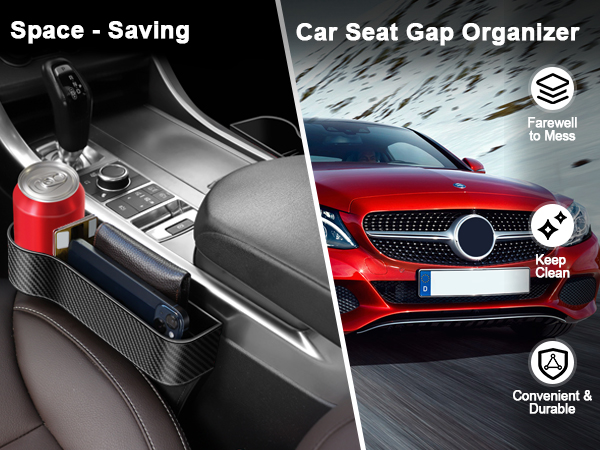 car seat gap filler organizer