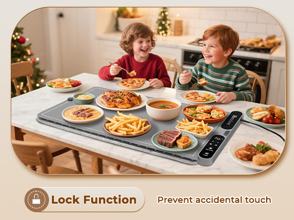 food warming mat for buffet heating pad tray roll up hot plate to keep warm home kitchen heated