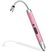 PALTECE Electric Candle Lighter, USB-C Rechageable Arc Lighters for Camping, Long Lighter with 36...