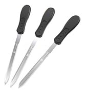 Uncommon Desks Office Letter Opener - Stainless Steel Knife-Edge Blade (Black) (3)