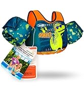 AEOCOO Puddle Float Jumper 20-30-50-60-70 Pounds, Toddler Swim Vest for 1-3-5-6-9 Years Old, Pool...