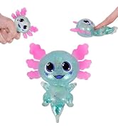 Puffwize Axolotl Squishy Toy, Cute Slow Rising Fidget Toy for Stress Relief, Soft Squeeze Sensory...