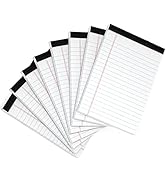 Legal Pads 4x6 Inch College Ruled Small Notepads Writing Note Pads for Work Study Taking Notes To...