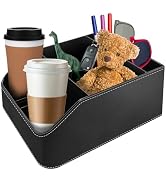Demine Car Storage Organizer Between Seats, Car Center Console Organizer Back Seat with Car Cup H...