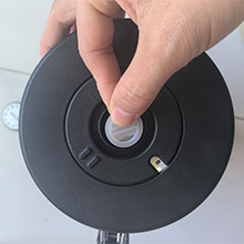 Step 3: Check the Silicone Ring & Insert the Valve or Seal Plug