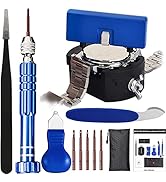 EasyTime Watch Repair Kit- Professional Watch Battery Replacement Tool Kit, Suitable for Watch Ba...