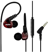 Joysico Sport Headphones Wired Over Ear Earbuds for Kids Women Small Ears Comfortable, Earphones ...