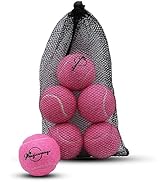 Magicorange Tennis Balls, 6 Pack Advanced Training Tennis Balls Practice Balls, Pet Dog Playing B...