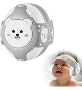 YomauiYee Baby Headphones,Bear Baby Noise Cancelling Headphones with Carrying Bag,25dB Noise Redu...