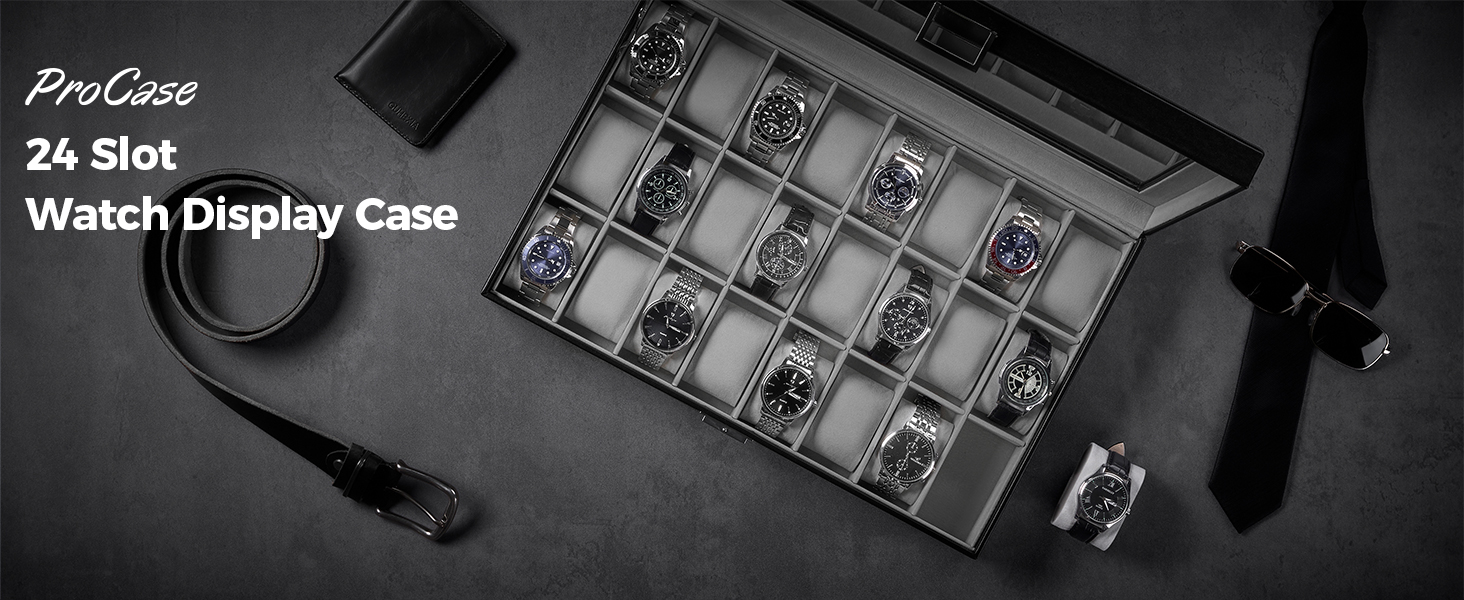 24 Slot Watch Box