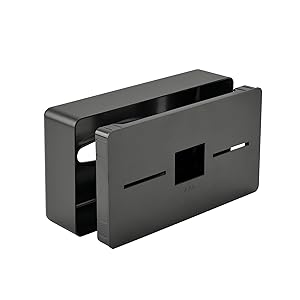 Black tissue box with bottom
