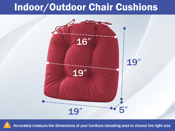 patio chair cushions set of 4