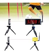 Ousmile Wireless Laser Timer for Sprints, Laser Timer for Track 40 60 Yard Dash, Laser Sprint Tim...