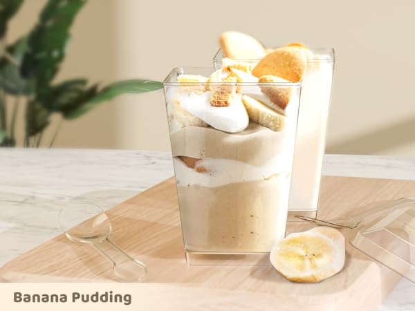 Plastic Dessert Cups