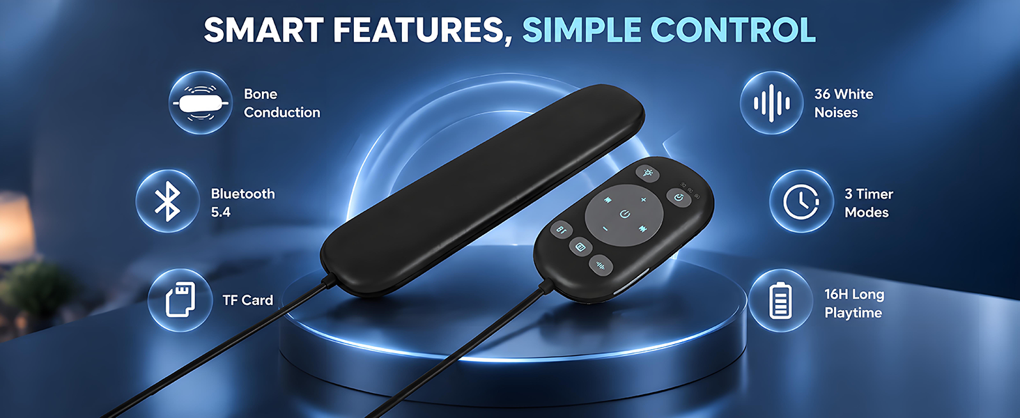 Under Pillow Bone Conduction Speaker