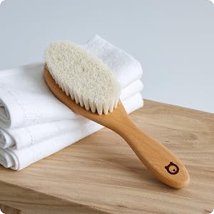 Romy Ro Baby Hair Brush Natural Materials