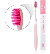 HIMALAYA PINKSALT Natural Toothbrush - Medium Toothbrushes for Adults, Plaque Remover for Teeth, ...