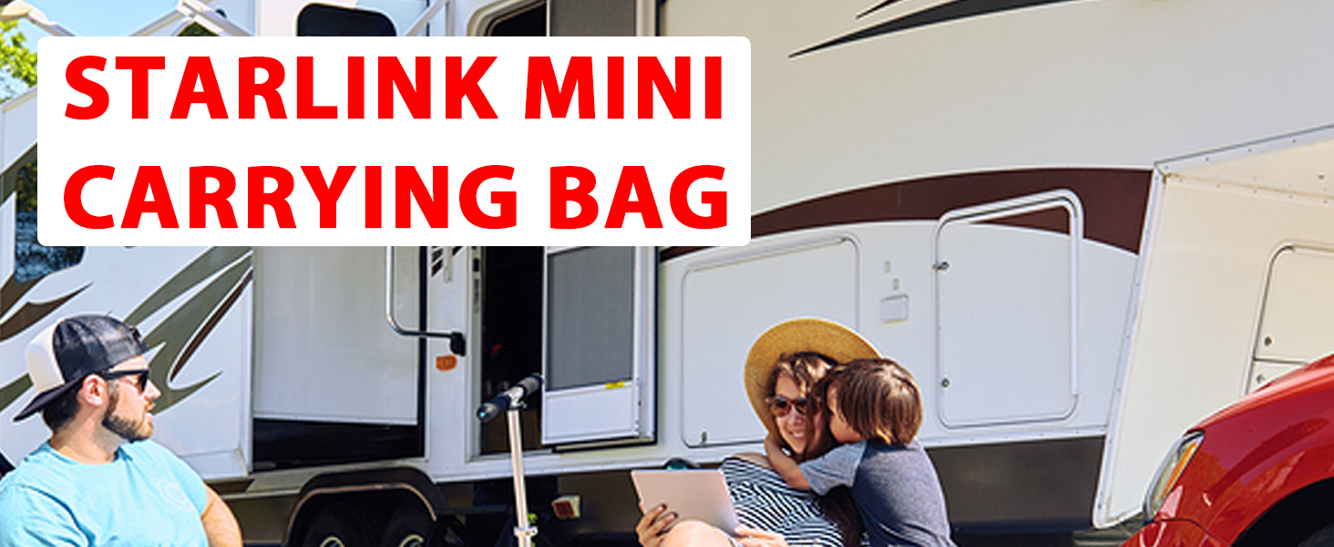 The soft carry bag only compatible with Starlink Mini version
