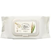 SKINFOOD Rice Cleansing Wipes - Daily Hypoallergenic Rice Nourishing Makeup Remover Tissue Wipe -...