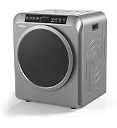 ROVSUN 13.2LB Portable Clothes Dryer, 3.5 Cu.Ft High End Front Load Tumble Laundry Dryer with LCD...
