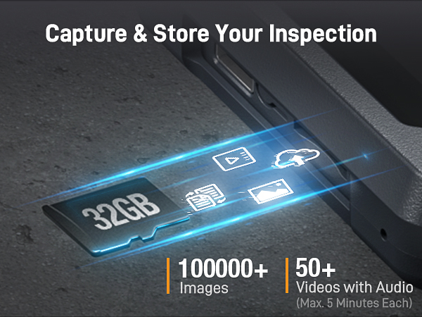 2-Way Articulating Borescope with carrying case box