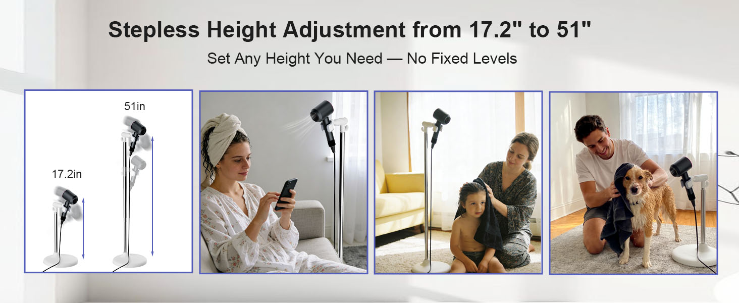 hair dryer stand