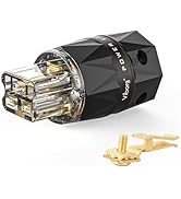 Viborg VF523G Hi End Power Connector Gold Plated Pure Copper IEC C19 Power Plug, 20Amp Female Aud...