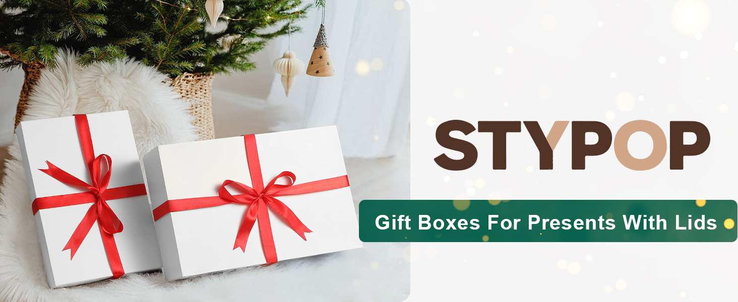 gift boxes with lids for presents