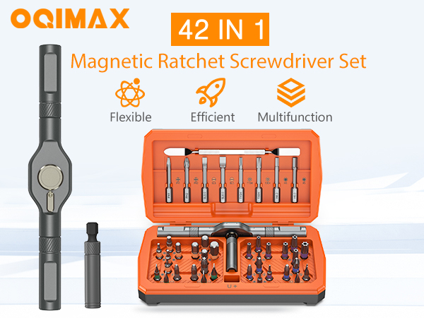 43 in 1 Ratchet Screwdriver Set