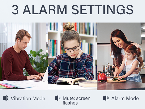 3 Alarms Settings