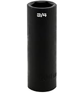 Proferred S32124 1/2" Drive SAE Socket, 3/4" Deep Impact 6 Point