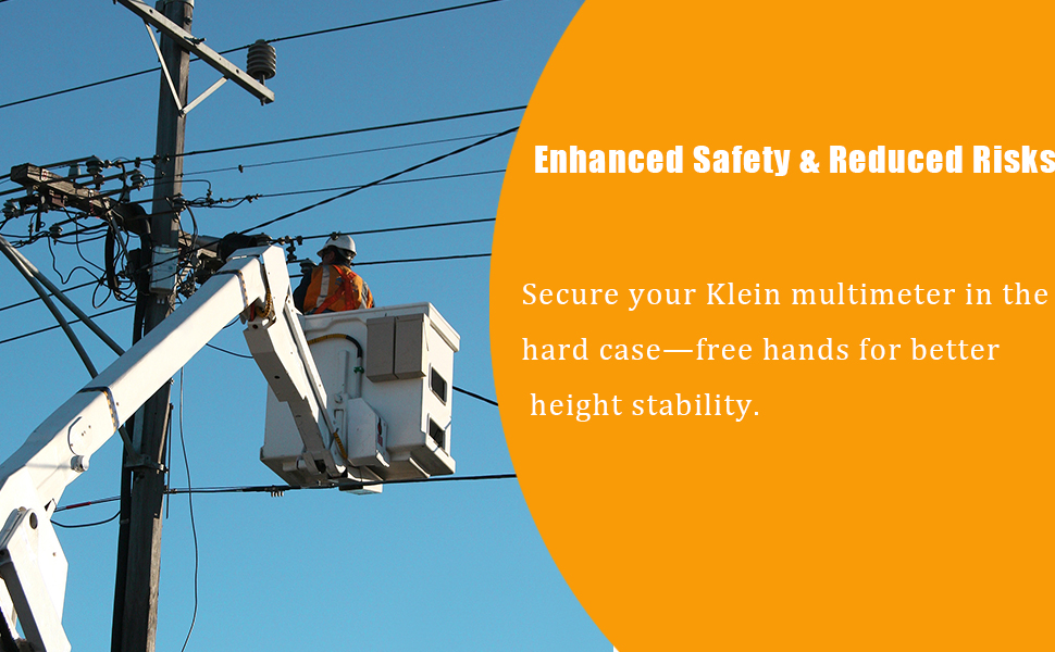 Secure the Klein Tools multimeter