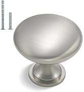 homdiy 30 Pack Cabinet Knobs Brushed Nickel Drawer Knobs - HD6050SNB Cabinet Hardware Solid Kitch...