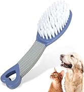 Histotree Blue Dog Brush for Shedding Pet Grooming Tool for Short Haired Dogs and Cats Remove Loo...